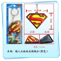 超人正版标志钥匙扣（黑色）