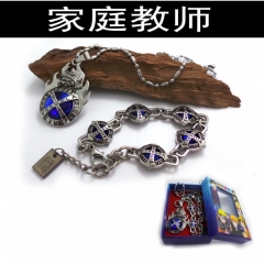家庭教师蓝宝石手链+项链（二件套）
