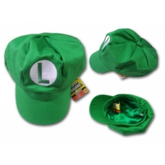 超级玛丽奥帽子绿色L字T2114-1 HA002 
