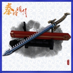 秦时明月正版系列卫庄鲨齿剑带鞘刀模