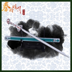 秦时明月正版系列张良凌虚剑带鞘刀模
