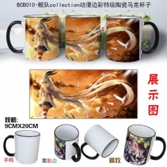 BCB010-舰队collection动漫边彩特级陶瓷马克杯子