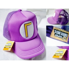 超级玛丽奥网帽货车帽紫色T3778-5 HA016 