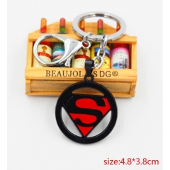 超人标志钥匙扣（红色）