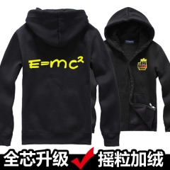 生活大爆炸黄E=MC2黑色卫衣