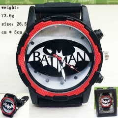 蝙蝠侠字母标志手表（黑色）.jpg