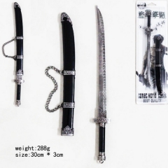 盗墓笔记系列周边 武器兵器模型古银黑色刀 刀套 二合一套装 A款