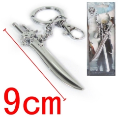 最终幻想银色武器刀扣钥匙扣挂扣 B款KS225 