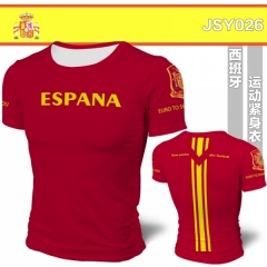 JSY026-西班牙动漫运动紧身衣