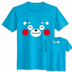 熊本熊蓝色纯棉T恤C款