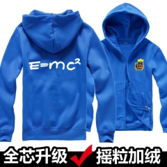 生活大爆炸E=MC2蓝色卫衣