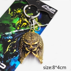 AVP异形大战铁血战士 面具钥匙扣（古铜色）