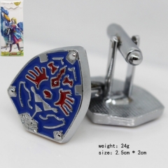塞尔达系列标志胸针两件套（蓝色）