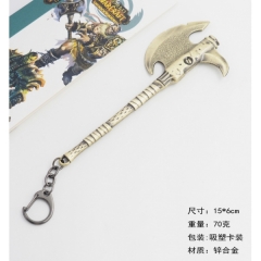 DOTA2刀塔恶魔刀锋人头马武器模型钥匙扣(古铜色)