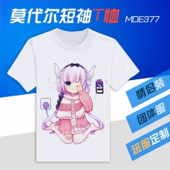 MDE377-小林家的龙女仆动漫莫代尔短袖T恤