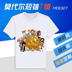 MDE327-妖精的尾巴动漫莫代尔短袖T恤