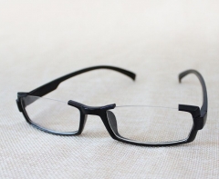在下坂本 江户川乱步同款眼镜 日常防风 平光黑框  2个起订