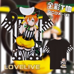 QCDX143-LOVELIVE动漫全彩T恤