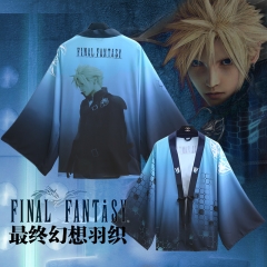 最终幻想7游戏周边克劳德·斯特莱夫主题羽织 二次元和服开衫外套