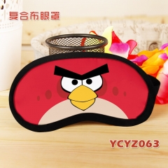 YCYZ063愤怒的小鸟彩印复合布眼罩