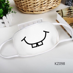 KZ098表情彩印太空棉口罩