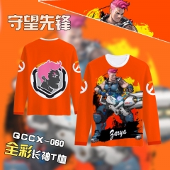 QCCX060-守望先锋动漫全彩长袖T恤
