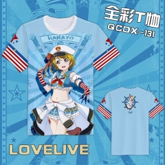 QCDX131-LOVELIVE动漫全彩T恤