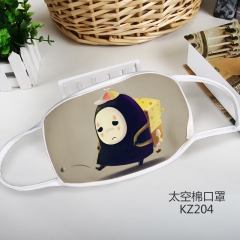 KZ204-东千与千寻动漫彩印太空棉口罩