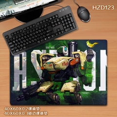 HZD123-守望先锋游戏 40X60X0.3橡胶锁边课桌垫