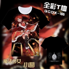 QCDX165-魔法少女小圆动漫全彩T恤
