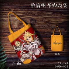 GWD035-Fate Apocrypha动漫单肩帆布购物袋