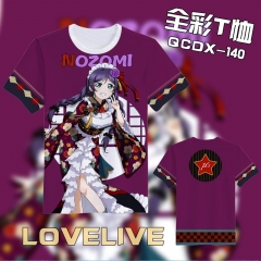 QCDX140-LOVELIVE动漫全彩T恤