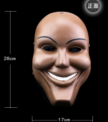 万圣节珍藏版影视主题人类清除计划COS人类笑脸树脂面具 10个一套