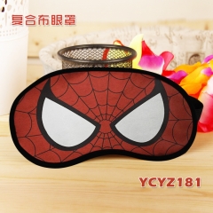 YCYZ181-蜘蛛侠影视彩印复合布眼罩