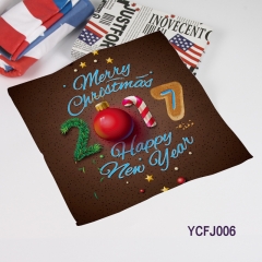 (35X35)YCFJ006-圣诞 小方巾