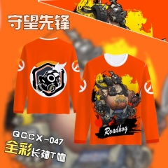 QCCX047-守望先锋动漫全彩长袖T恤