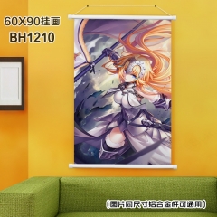 (60X90)BH1210-fate apocrypha动漫白色塑料杆挂画