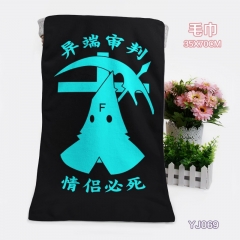 （35X70）YJ069-FFF团动漫浴巾