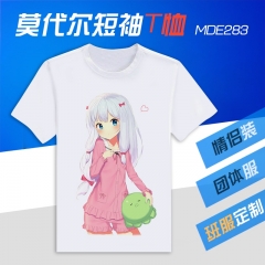 MDE283-埃罗芒阿老师动漫莫代尔短袖T恤