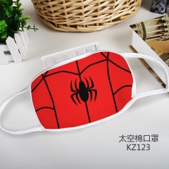 KZ123-蜘蛛侠影视彩印太空棉口罩