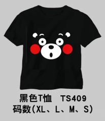 409  熊本熊黑色T恤