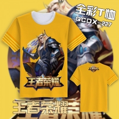 QCDX227-王者荣耀游戏全彩T恤