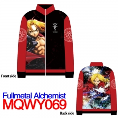 钢之炼金术师 Fullmetal Alchemist MQWY069拉链卫衣