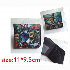 The Legend Of Zelda Game PU Leather Wallet 塞尔达传说钱包