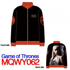 权力的游戏 Game Of Thrones MQWY062拉链卫衣
