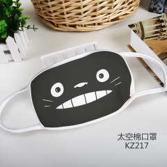 KZ217-龙猫动漫彩印太空棉口罩