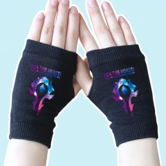 魔兽星空标志黑色手套
