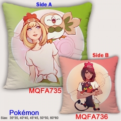 宠物小精灵 Pokémon MQFA735-736抱枕