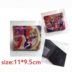 Pretty Soldier Sailormoon Anime PU Leather Wallet 美少女战士钱包