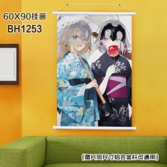 (60X90)BH1253-Fate Grand Order动漫白色塑料杆挂画